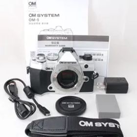 ☆美品・ショット数4908☆ オリンパス OLYMPUS OM SYSTEM OM-5 ボディ シルバー #4023