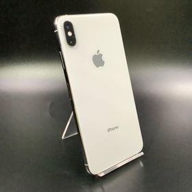 【全額返金保証】【最速発送】Apple iPhone iPhone XS Max 256GB シルバー SIMフリー 美品 動作確認済(スマートフォン本体)