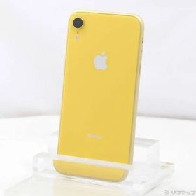 ソフマップ 〔中古品〕 iPhoneXR 128GB イエロー MT0Q2J／A SIMフリー【269】