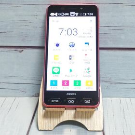 softbank シンプルスマホ3 509SH ピンク 本体 白ロム C046915