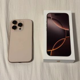 超美品 iPhone16pro SIMフリー ゴールド