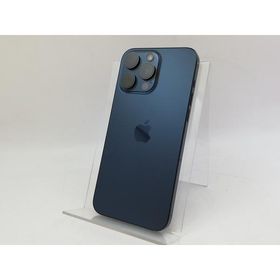 【中古】Apple 国内版 【SIMフリー】 iPhone 15 Pro Max 512GB ブルーチタニウム MU6X3J/A【大宮東口】保証期間１ヶ月【ランクB】