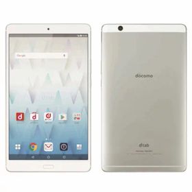 【SIMロック解除済】docomo dtab Compact d-01J Silver Huawei 当社3ヶ月間保証 中古 イオシス