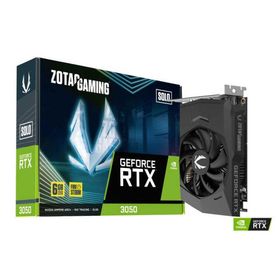 ZOTAC ゲーミンググラフィックボード RTX 3050 6GB GDDR6 Solo [GeForce RTXシリーズ /6GB] ZT-A30510G-10L