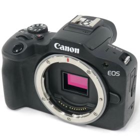 【ポイント10倍：3月25日22時〜3月30日23時59分まで】 [中古] Canon EOS R100 ボディ ミラーレス一眼 eos-r100-body-blブラック[非常に良い(A)]