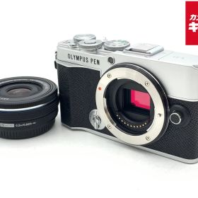 【中古】 【良品】 オリンパス PEN E-P7 14-42mm EZレンズキット シルバー