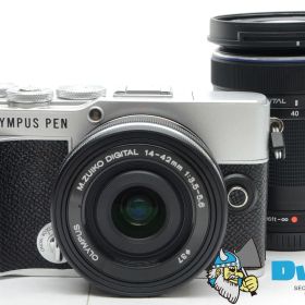 オリンパス OLYMPUS PEN E-P7 EZダブルズームキット シルバー