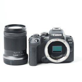 Canon ミラーレス一眼カメラ EOS R10 レンズキット (RF-S18-150mm) ブラック APS-C EOSR10-18150ISSTMLK #14215