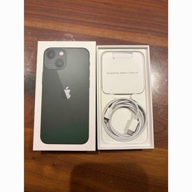 アップル(Apple)のアップル iPhone13 mini 128GB グリーン(スマートフォン本体)