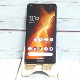 au SHG03 SHARP AQUOS sense5G 64GB ブラック 本体 白ロム SIMロック解除済み SIMフリー C713731