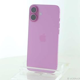 〔中古〕Apple(アップル) iPhone16 Plus 128GB ピンク 3N345J／A SIMフリー〔258-ud〕