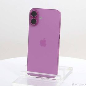 〔中古〕Apple(アップル) iPhone16 Plus 128GB ピンク 3N345J／A SIMフリー〔258-ud〕