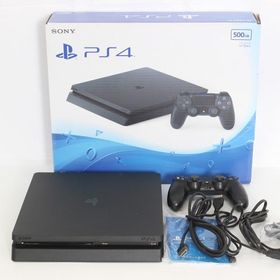 ボーナスストア+5％【美品】SONY Playstation4 CUH-2000AB01 ジェット・ブラック 500GB ソニー プレイステーション PS4 本体