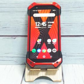 au 京セラ TORQUE 5G KYG01 レッド 本体 白ロム SIMロック解除済み SIMフリー B034867