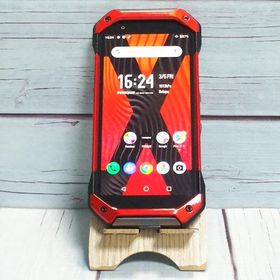 au 京セラ TORQUE 5G KYG01 レッド 本体 白ロム SIMロック解除済み SIMフリー B034438