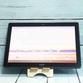 docomo dtab d-41A SHARP Androidタブレット ブラック 本体 白ロム SIMロック解除済み SIMフリー B523153