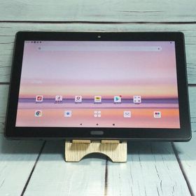 docomo dtab d-41A SHARP Androidタブレット ブラック 本体 白ロム SIMロック解除済み SIMフリー B229371