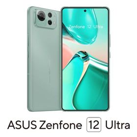 ASUS(エイスース) Zenfone 12 Ultra(12GB/ 256GB) -セージグリーン (SIMフリー版) ZF12U-GR12S256 返品種別B