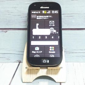F-04J らくらくスマートフォン4 ブラック 黒色 BLACK docomo 本体 白ロム SIMロック解除済み SIMフリー C191477