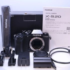 【4,307回 極美品】FUJIFILM X-S20 ボディ ミラーレスデジタルカメラ