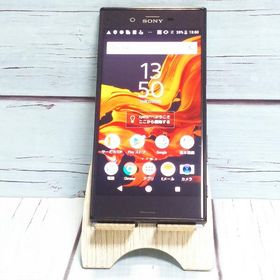 SONY Xperia XZ SOV34 au ミネラルブラック Black 本体 白ロム SIMロック解除済み SIMフリー C199308