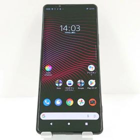 Xperia 1 III SOG03 au フロストブラック 送料無料 本体 c11214 【中古】