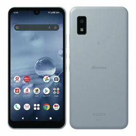 【中古】【安心保証】 AQUOS wish2 SH-51C[64GB] docomo ブルー ahamo版