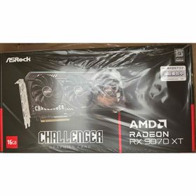 【新品】RADEON RX9070XT Challenger ASRock(PCパーツ)