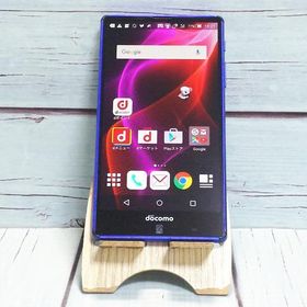 docomo AQUOS ZETA SH-01H ブルー 本体 白ロム SIMロック解除済み SIMフリー B143273