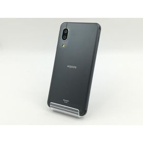 【中古】SHARP au 【SIMロック解除済み】 AQUOS sense3 ブラック 4GB 64GB SHV45【鹿児島中町】保証期間１ヶ月【ランクC】