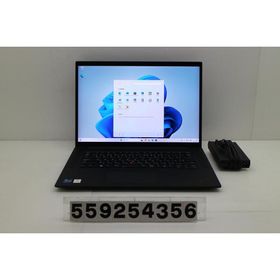 ノートパソコン Lenovo ThinkPad P1 Gen4 Xeon W-11855M 3.2GHz/32GB/512GB/WQUXGA タッチパネル/Win11/NVIDIA RTX A2000 Laptop GPU