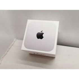 【未使用】Apple Mac mini M4(CPU:10C/GPU:10C) 16GB/256GB シルバー MU9D3J/A (M4・2024)【仙台駅東口】保証期間３ヶ月