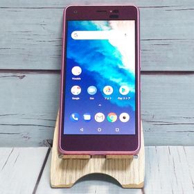 Android One S4 S4-KC ワイモバイル ピンク 京セラ 本体 白ロム SIMロック解除済み SIMフリー C128554