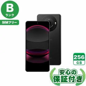 SIMフリー AQUOS R8 pro A301SH ブラック256GB 本体[Bランク] Androidスマホ 中古 送料無料 当社3ヶ月保証