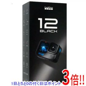 【1日と5.0のつく日、18日はポイント3倍！】【新品訳あり(箱きず・やぶれ)】 GoPro ウェアラブルカメラ HERO12 BLACK CHDHX-121-FW