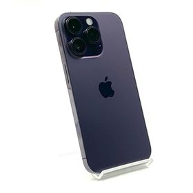 iPhone 14 Pro 128GB ディープパープル SIMフリー 白ロム 動作確認済 74%【全額返金保証】【最速発送】
