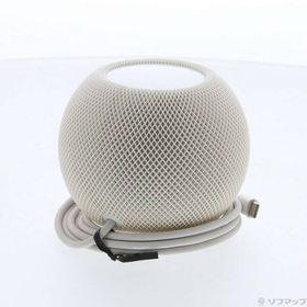 【中古】Apple(アップル) HomePod mini ホワイト MY5H2J／A 【258-ud】