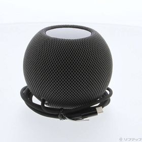 【中古】Apple(アップル) HomePod mini スペースグレイ MY5G2J／A 【258-ud】