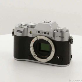 【中古】富士フイルム(FUJIFILM) X-T50 シルバー ボディ 【258-ud】