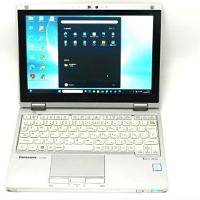中古 フルHD対応WUXGA タッチ 10.1インチ Panasonic Let's Note CF-RZ6RFRVS Windows11 七世代Core i5-7Y57 8GB 爆速256GB-SSD カメラ LTE 無線 Office付き Win11【中古ノートパソコン 中古パソコン 中古PC】送料無料 あす楽対応 即日発送（Windows10も対応可能 Win10）