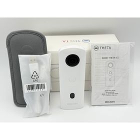 リコー(RICOH)の【極上美品】RICOH THETA SC2 ホワイト リコー シータ カメラ(コンパクトデジタルカメラ)
