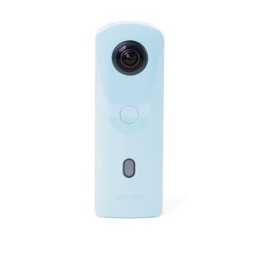 リコー(RICOH)のRICOH THETA SC2 BLUE ブルー 360度全天球カメラ 360°手振れ補正機能搭載 4K動画 進化したHDR合成機能 #13968(コンパクトデジタルカメラ)