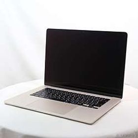MacBook Air 15.3-inch Early-2024 MRYT3J／A Apple M3 8コアCPU_10コアGPU 8GB SSD512GB スターライト Sequoia〕
