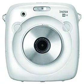 【中古】FUJIFILM デジタルチェキ SQUARE SQ10 ホワイト instax SQUARE SQ10