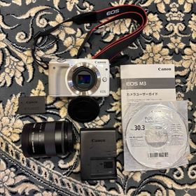 キヤノン(Canon)のCanon EOS M3 ミラーレス一眼レフ カメラ レンズ セット(ミラーレス一眼)