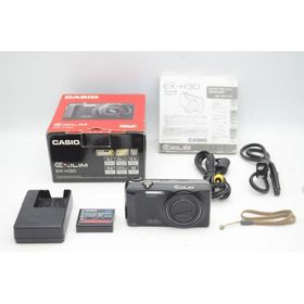 【適格請求書発行】訳あり品 CASIO カシオ EXILIM EX-H30 コンパクトデジタルカメラ ブラック 元箱付【アルプスカメラ】250902b