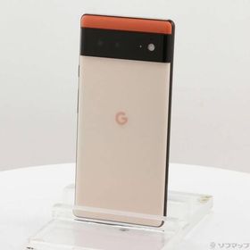 〔中古〕GOOGLE(グーグル) Google Pixel 6 256GB カインダコーラル SIMフリー〔305-ud〕