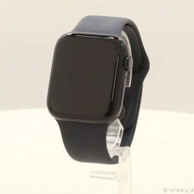 【中古】Apple(アップル) Apple Watch SE 第2世代 GPS 44mm ミッドナイトアルミニウムケース ミッドナイトスポーツバンド 【344-ud】