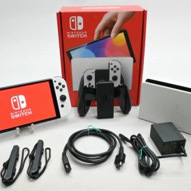 【中古】Nintendo Switch 有機ELモデル 2021 【Joy-Con(L)/(R)ホワイト】 HEG-S-KAAAA