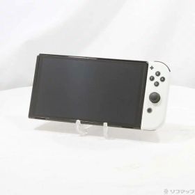 【中古】Nintendo(任天堂) Nintendo Switch 有機ELモデル Joy-Con(L)／(R) ホワイト 【344-ud】
